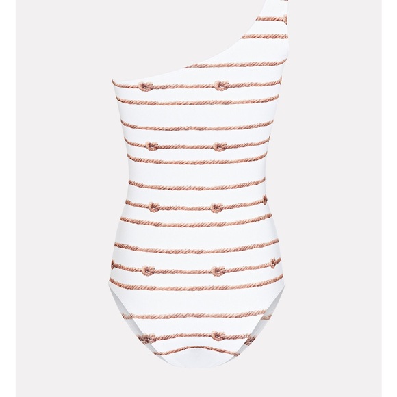 Verde Limon Marmara one shoulder swimsuit - Picture 3 of 7